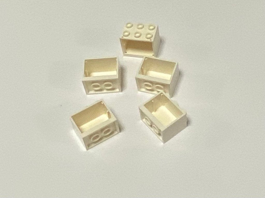 Partij Lego 5x nieuwe container / kastjes in diverse kleuren, Overige thema's, Lego, Nieuw, Ophalen of Verzenden