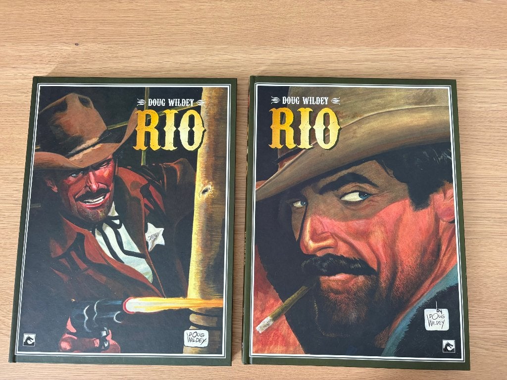 Rio (Wildey) 2 integralen HC stripboeken western, Meerdere stripboeken, Ophalen of Verzenden, Nieuw
