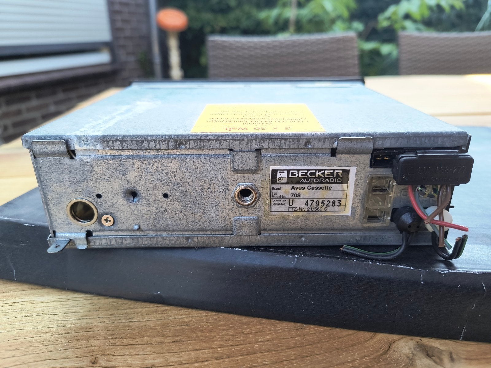 Becker autoradio, Ophalen of Verzenden, Gebruikt, Mercedes-Benz