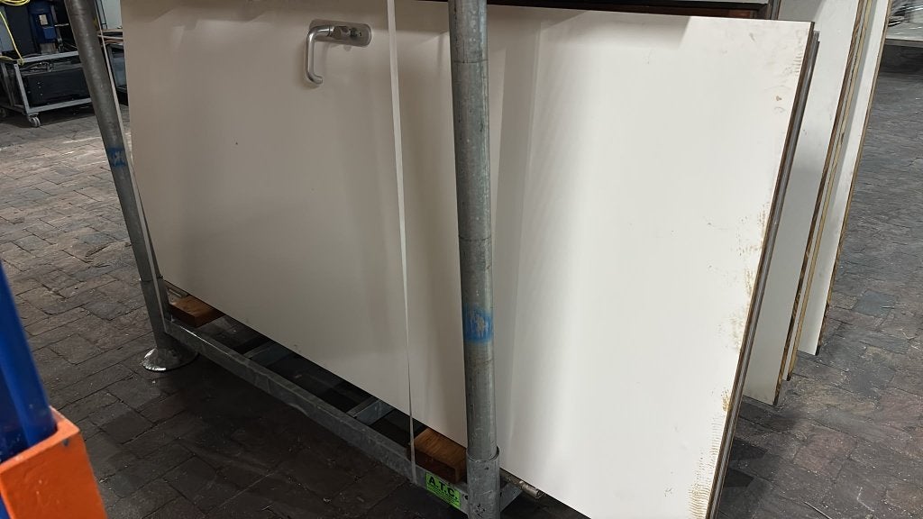 5 stuks geluidswerende binnendeuren 93x209,5 cm | 55 mm dik, Ophalen, Gebruikt, 80 tot 100 cm, Binnendeur