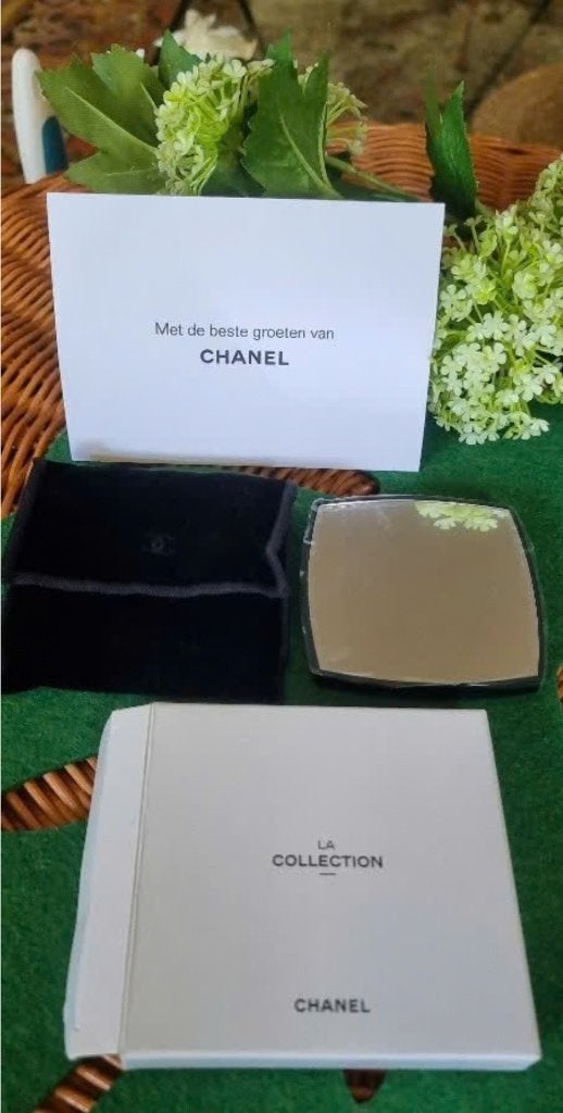Chanel spiegeltje, Zwart, Nieuw, Make-up, Verzenden