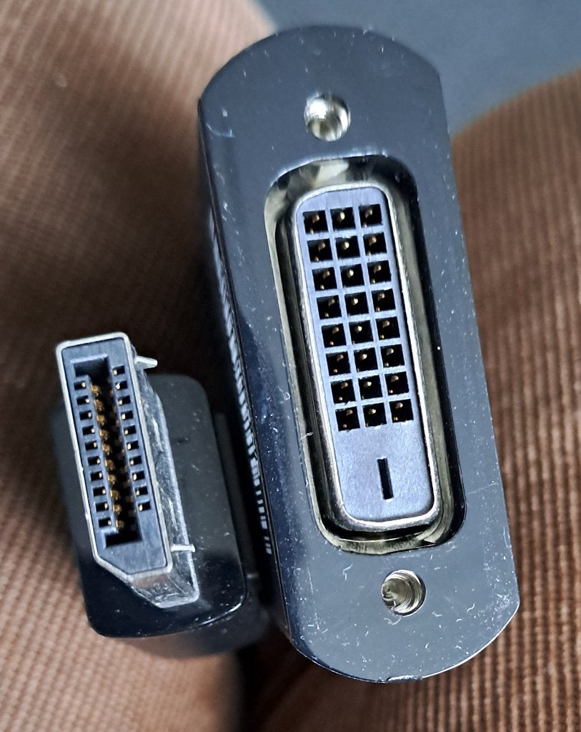 HP DisplayPort naar DVI adapter, Gebruikt, -, Ophalen of Verzenden, -