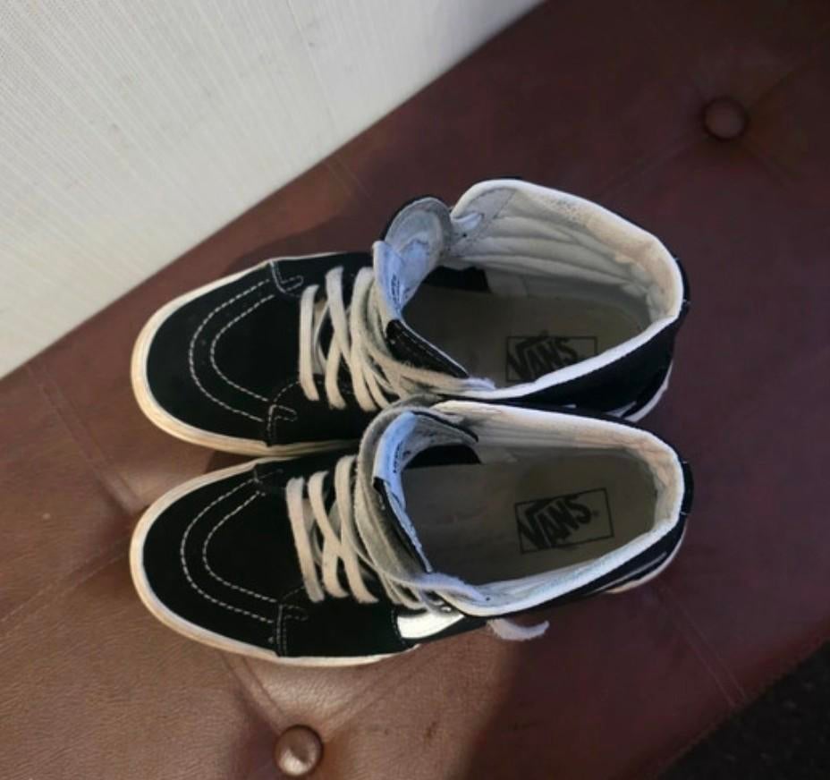 Vans Sk8-Hi sneakers zwart/wit - Maat 40, Ophalen of Verzenden