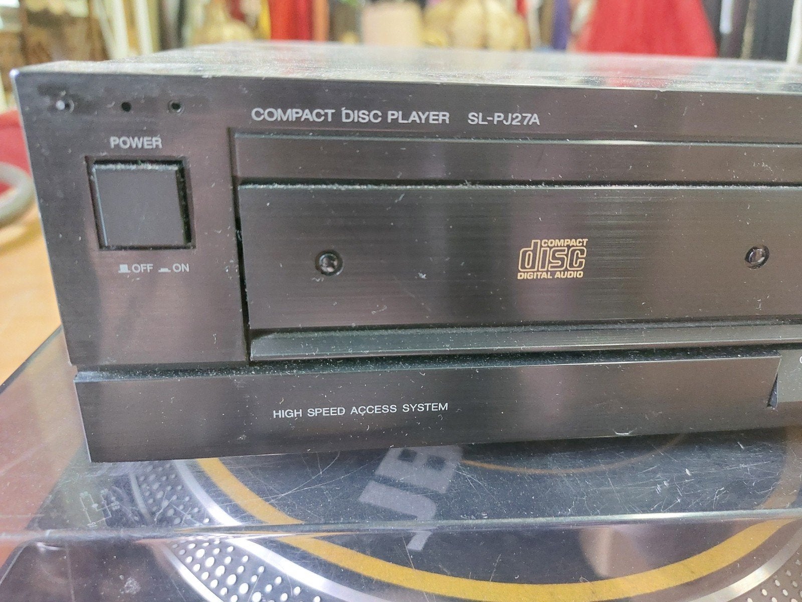 Technics cd speler SL-PJ27A, Ophalen, Gebruikt, Technics, Wisselaar