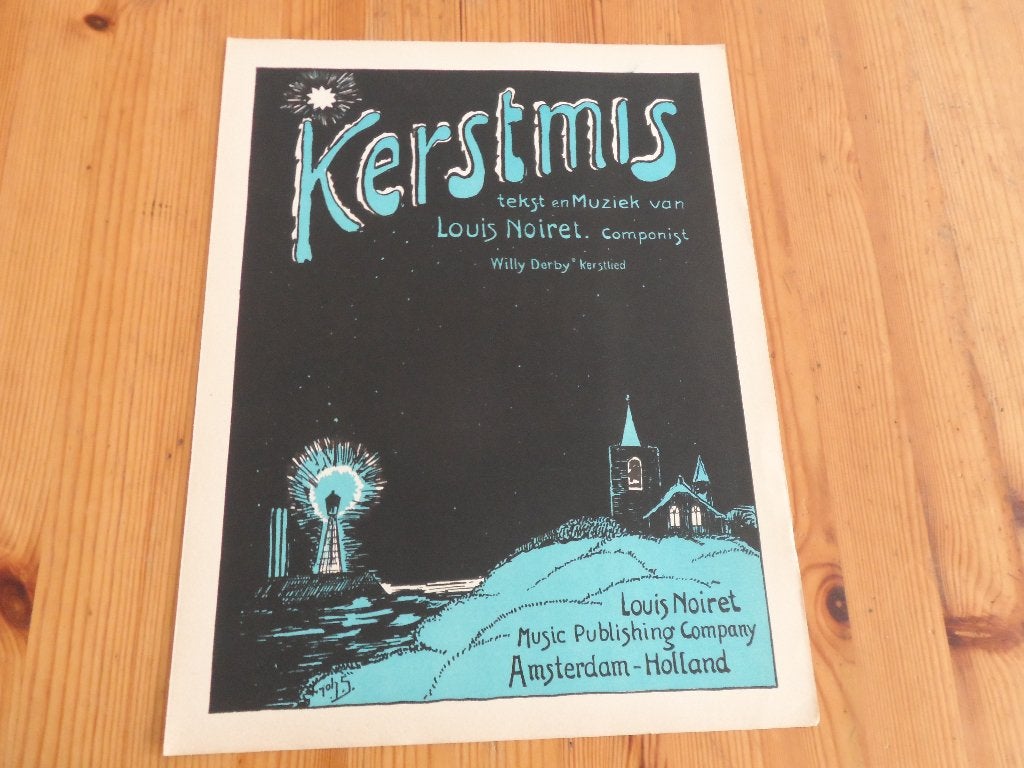 Kerstmis - louis noiret, Muziek en Instrumenten, Piano, Ophalen of Verzenden, Zo goed als nieuw, Religie en Gospel