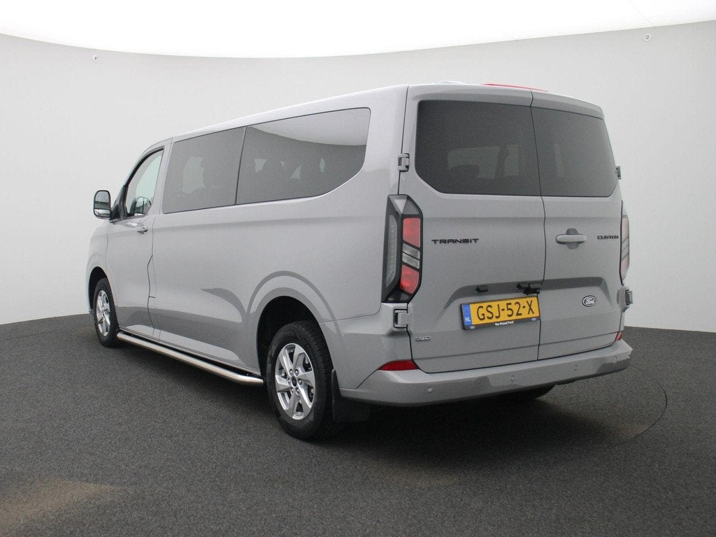 Ford Transit Custom 340 2.5 PHEV L2H1 Limited Aut. | 9-perso, Auto's, Ford, Gebruikt, Euro 6, Bedrijf, 9 stoelen