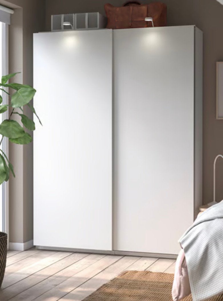 Ikea hasvik schuifdeuren voor pax kleidingkast, Ophalen, Zo goed als nieuw, Minder dan 25 cm, 200 cm of meer