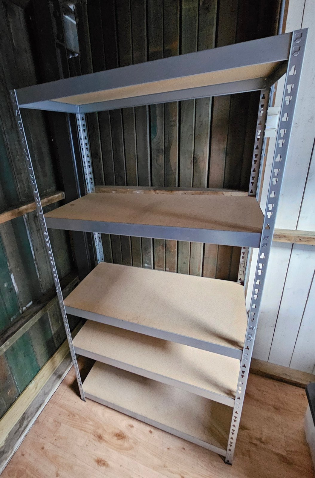 Metalen Handson stellingkast (ong. 180x90x45cm), Ophalen, Gebruikt