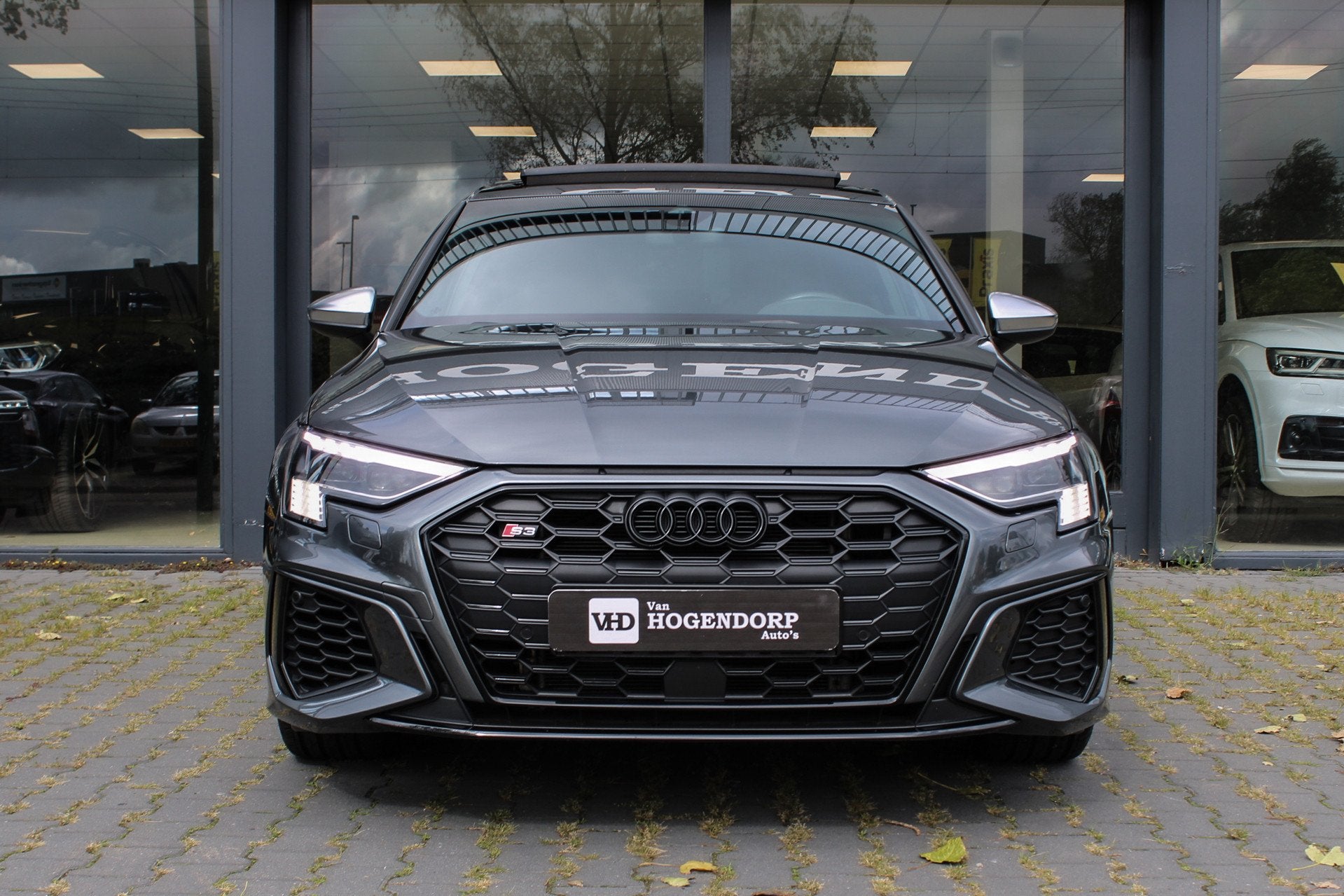 Audi S3 Sportback 2.0 TFSI S3 quattro PANO NAVI MATRIX B&O, Auto's, Gebruikt, Bedrijf, Vierwielaandrijving, Automatische klimaatregeling