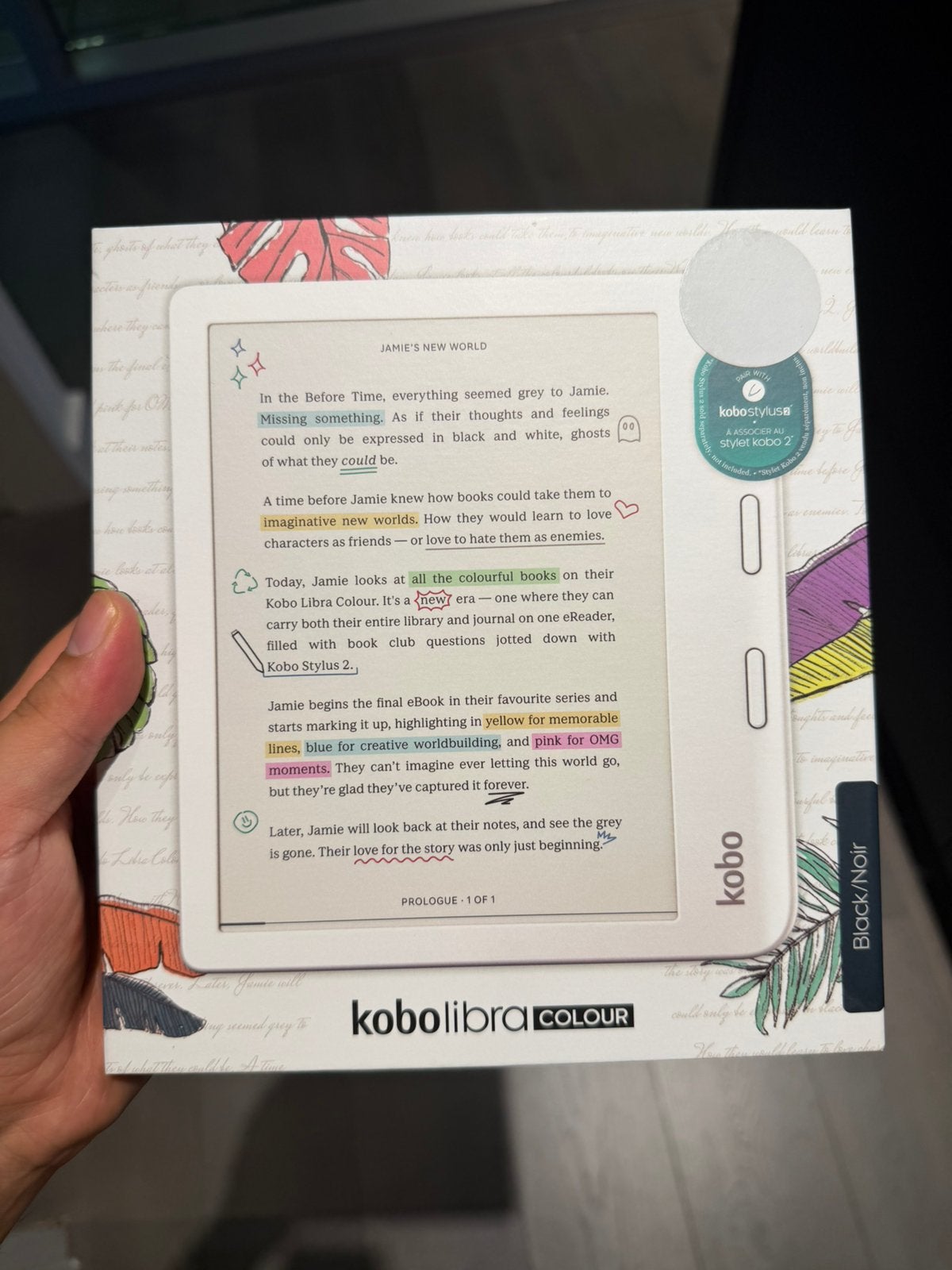 Nieuw & geseald – Kobo Libra Colour 32GB e-reader, Computers en Software, Ophalen of Verzenden, Nieuw, Waterbestendig