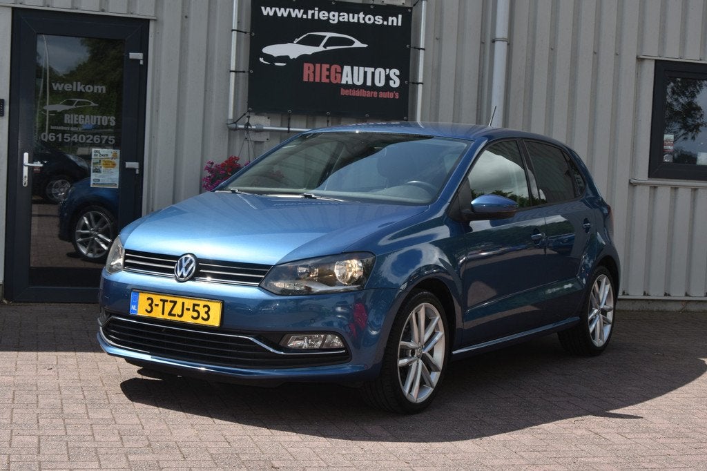 Volkswagen Polo 1.2 TSI Highline. Origineel Nederlands! / 'S, Auto's, Volkswagen, Bedrijf, Te koop, Polo, ABS, Airbags, Airconditioning