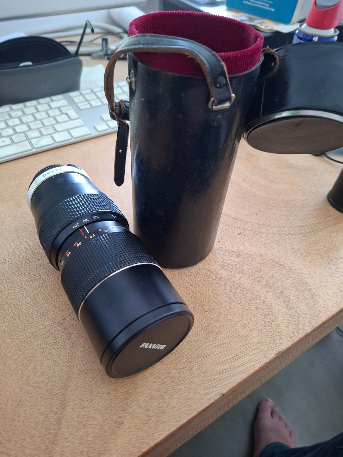 Panagor 75 /205 zoomlens, Ophalen of Verzenden, Zo goed als nieuw, Telelens