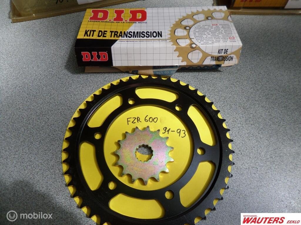 Tandwielset  Yamaha FZR600 91-93, Nieuw, Ophalen of Verzenden