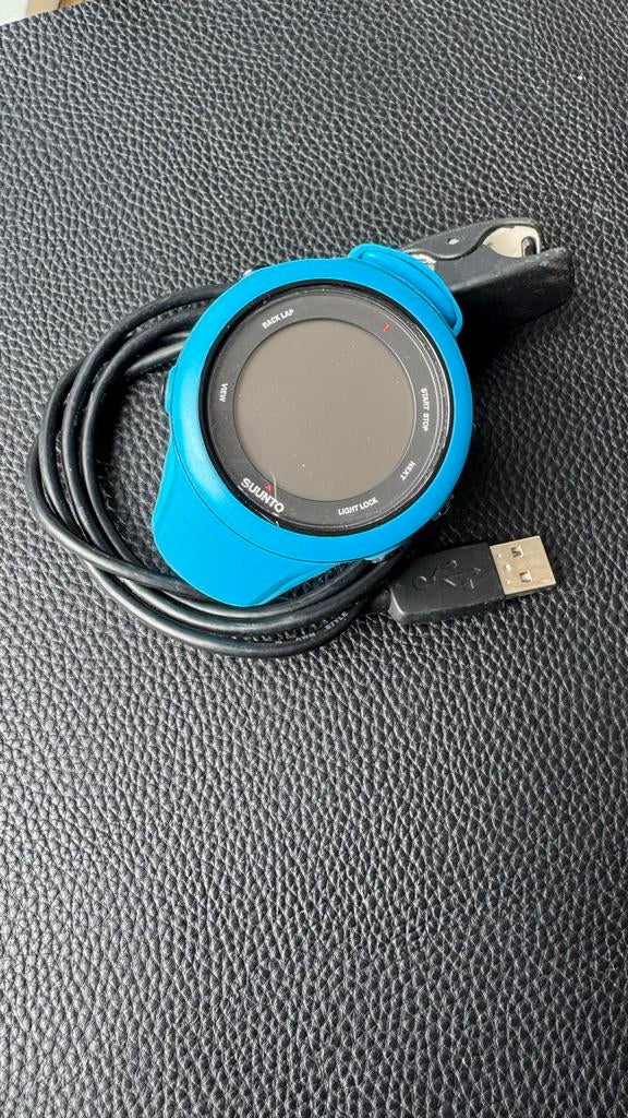 Suunto Ambit3 sporthorloge met GPS en hartslagmeter, Afstand, Blauw, Ophalen of Verzenden, Zo goed als nieuw