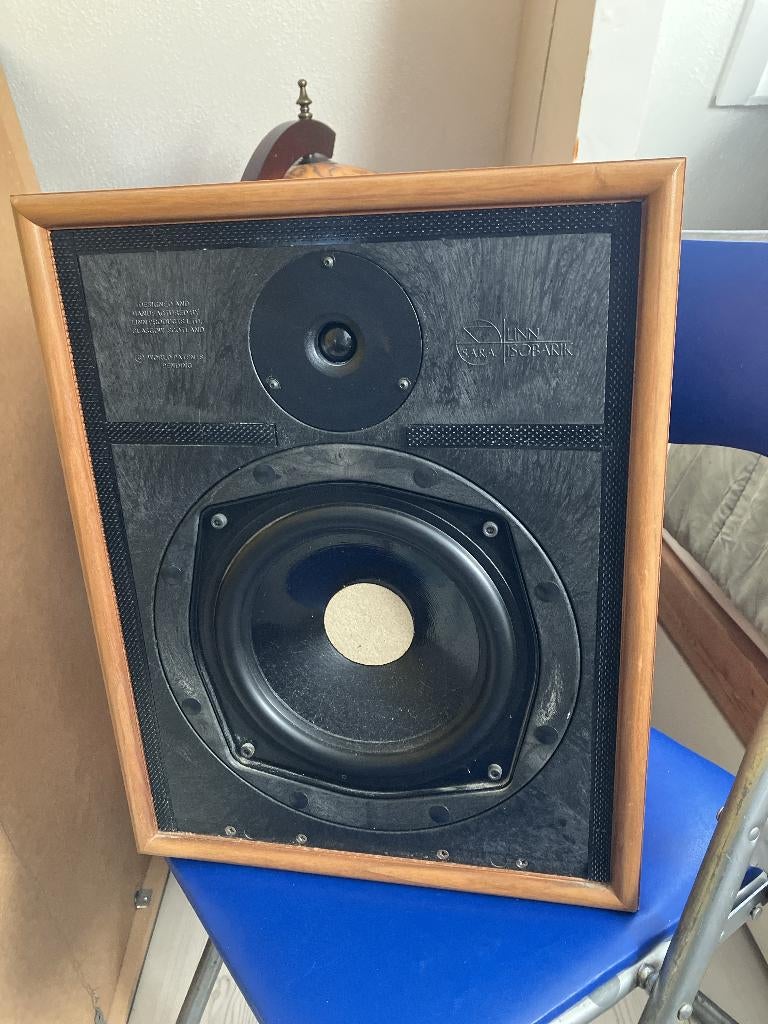 2 Linn S.A.R.A. Isobarik Speakers, Audio, Tv en Foto, Luidsprekers, Gebruikt, 120 watt of meer, Front, Rear of Stereo speakers