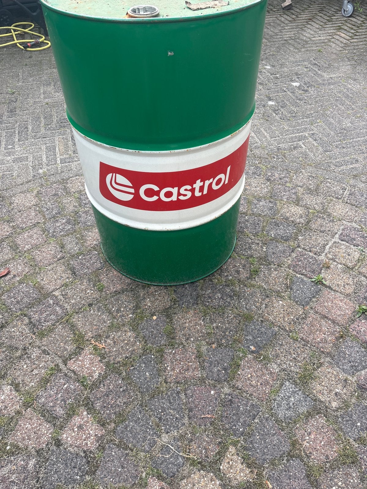 Castrol vat - Decoratief olievat, Ophalen of Verzenden