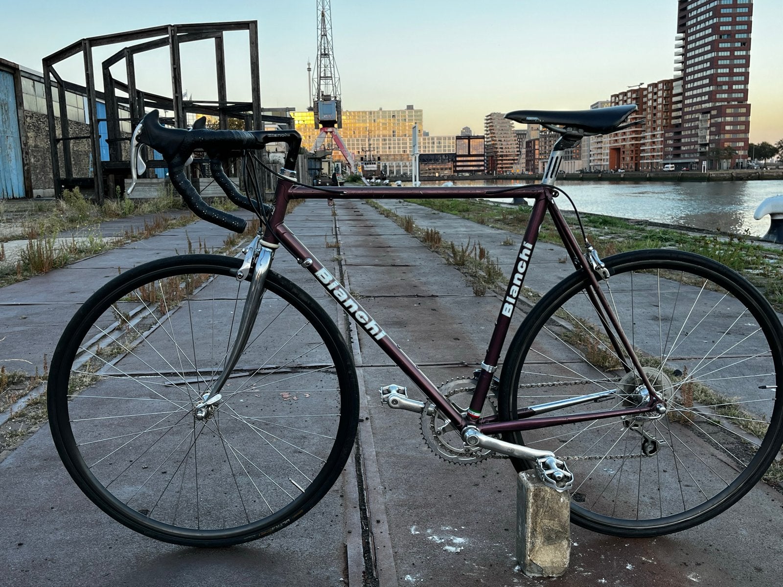 Bianchi Racefiets - Italiaanse klassieker, Campagnolo, Maat, Fietsen en Brommers, 28 inch, Gebruikt, 53 tot 57 cm, Ophalen