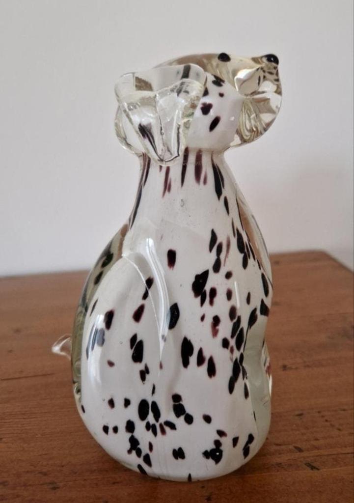 Glazen Dalmatiër handgeblazen hond, Ophalen of Verzenden