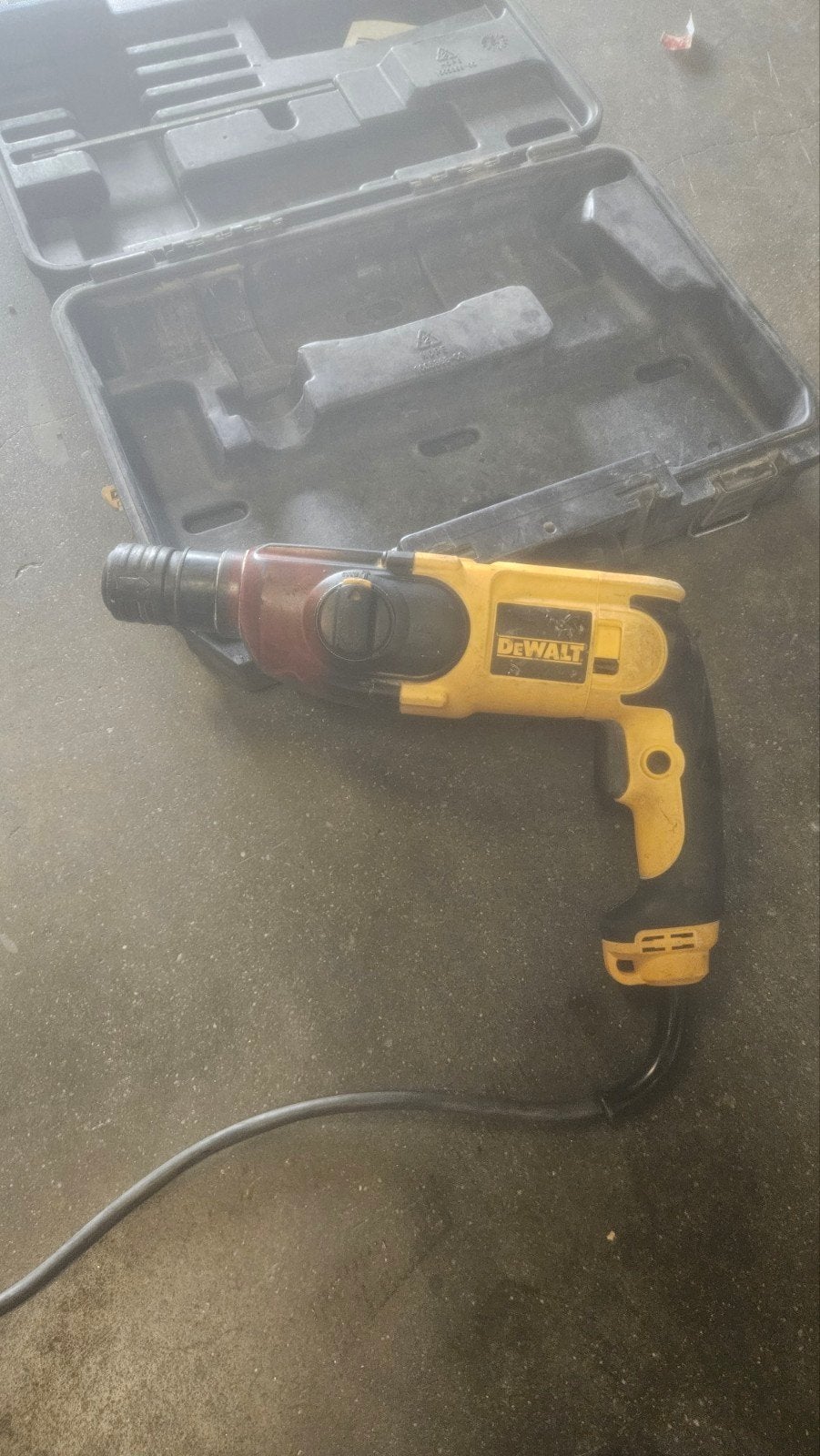DeWalt Boorhamer met koffer - Gebruikt, Ophalen, Boor- en/of Breekhamer, Klopboormechanisme, Gebruikt