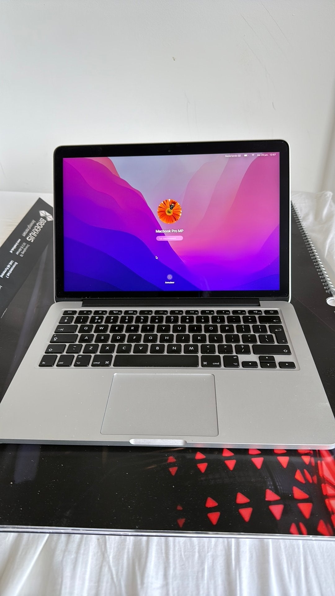 Macbook Pro Retina 2015. Slechts 201 cycles !, Computers en Software, Apple Macbooks, Zo goed als nieuw, MacBook Pro, 13 inch