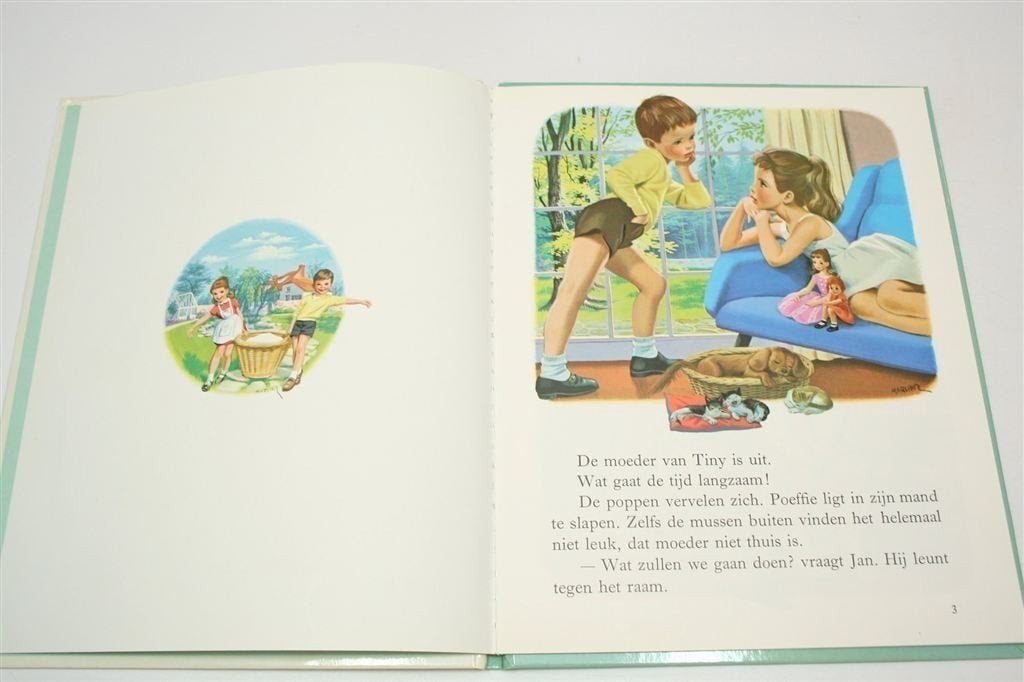 Tiny Helpt Moeder — Nostalgisch Prentenboek 1986, Ophalen of Verzenden, Gelezen
