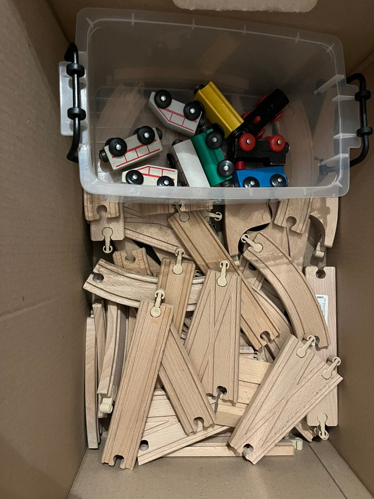 Treinbaan ikea, Kinderen en Baby's, Ophalen, Zo goed als nieuw