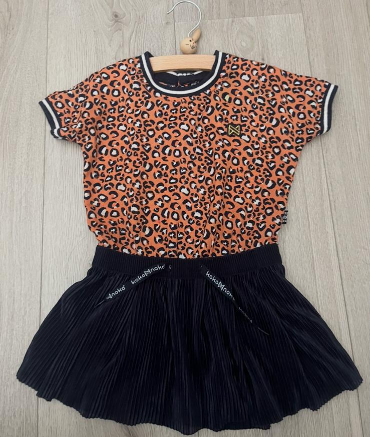 Koko noko jurkje 92/98, Kinderen en Baby's, Kinderkleding | Maat 92, Ophalen of Verzenden, Zo goed als nieuw, Meisje, Jurk of Rok