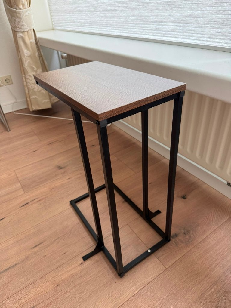 DEGELIJK BIJZETTAFELTJE , BEDTAFELTJE 45 x 25 x H64, Ophalen, Rechthoekig, Minder dan 55 cm, Minder dan 45 cm
