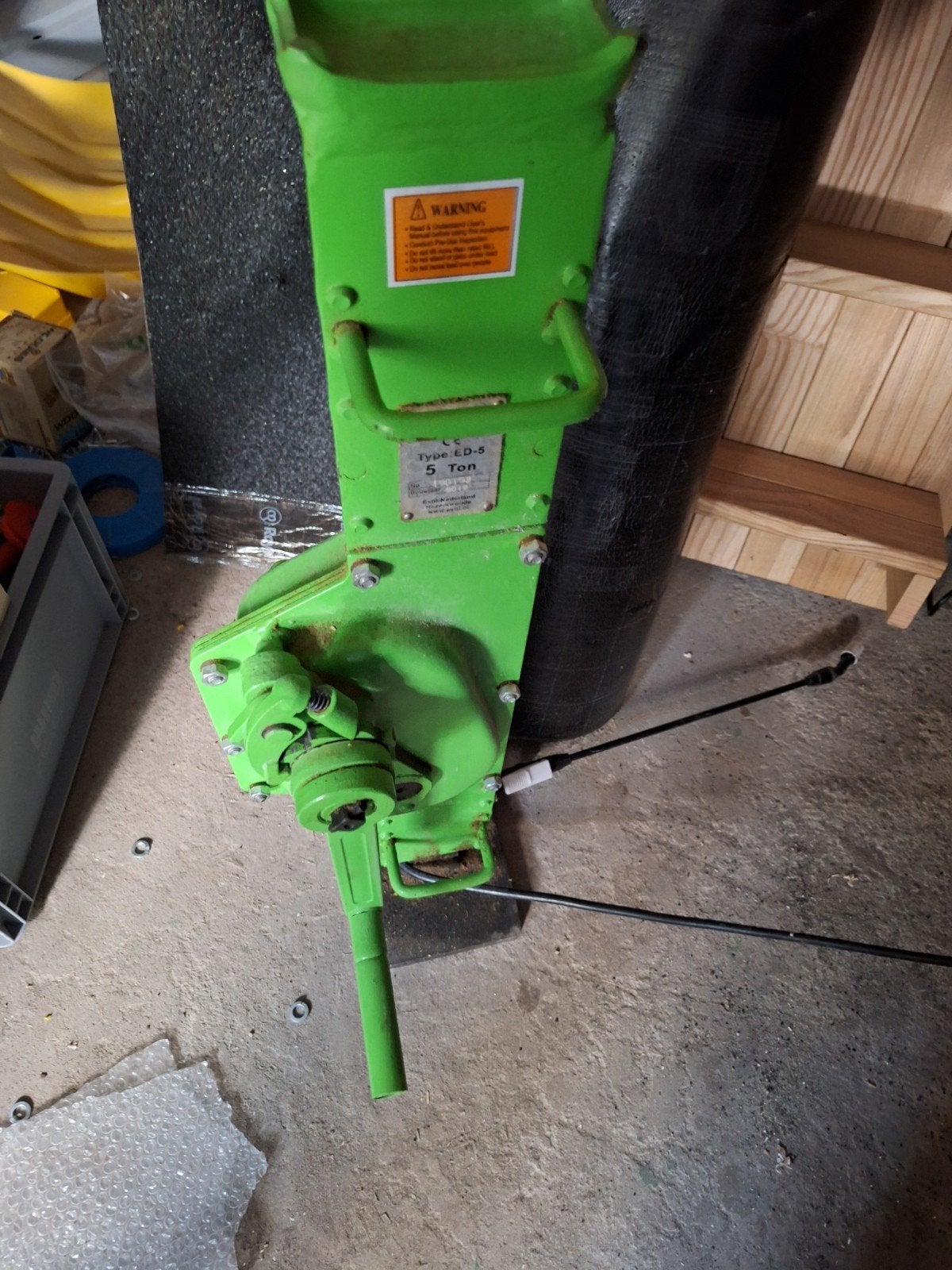 Estil ED-5 5 Ton Handmatige Lier, Ophalen of Verzenden, Gebruikt, Handmatig