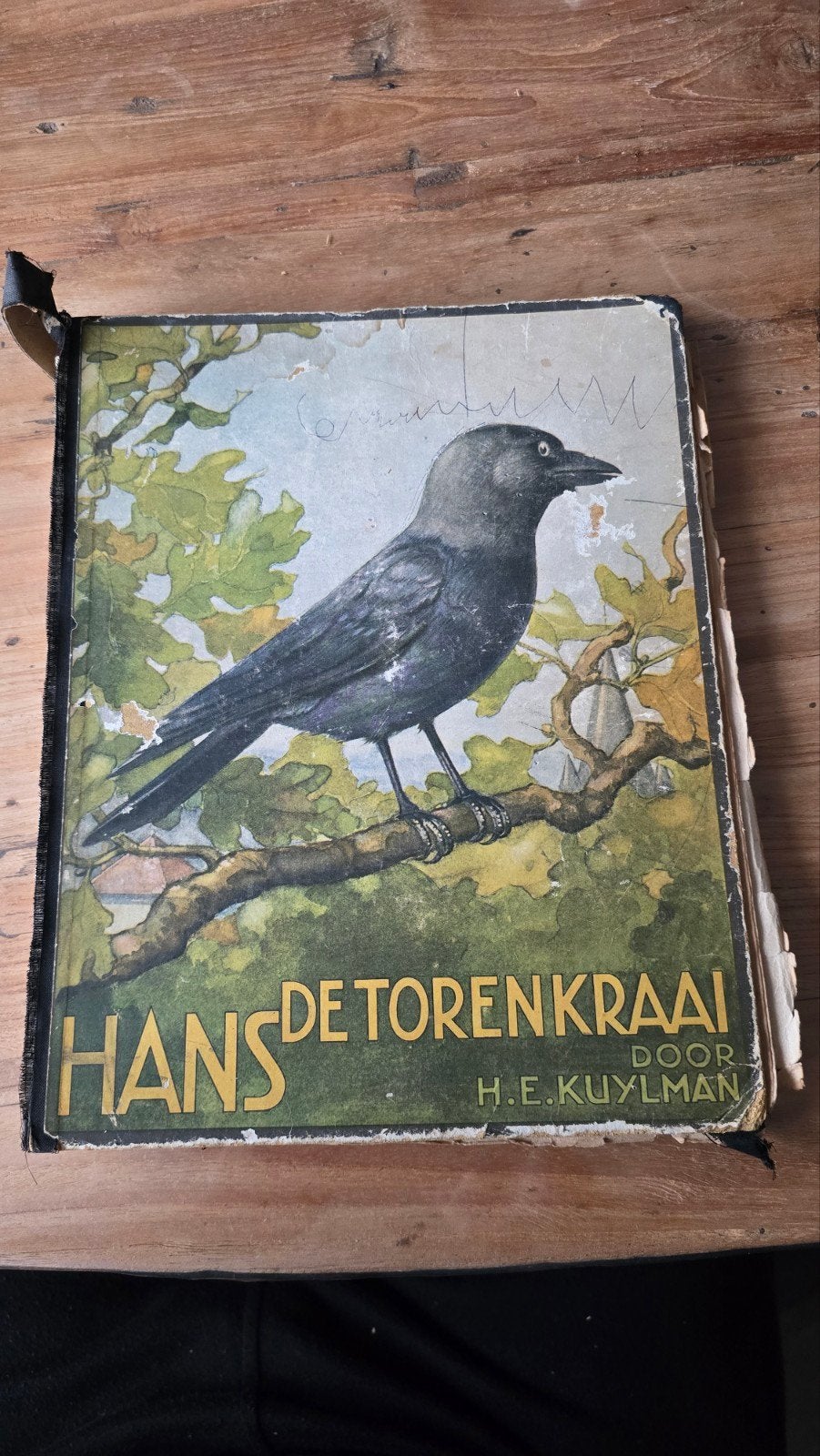 Hans de Torenkraan, Ophalen of Verzenden, Gelezen, H.E. Kuylman, Plaatjesalbum