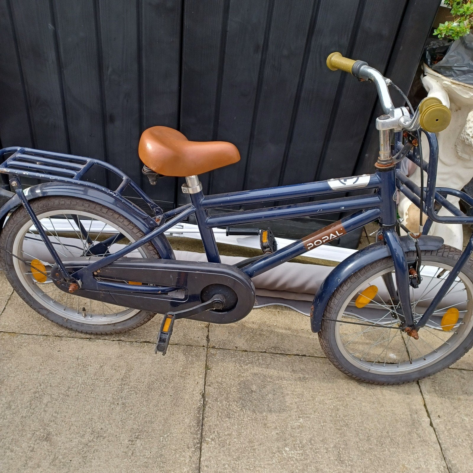 18 inch popal jongensfiets  35€, Ophalen, Gebruikt, 18 inch, Handrem