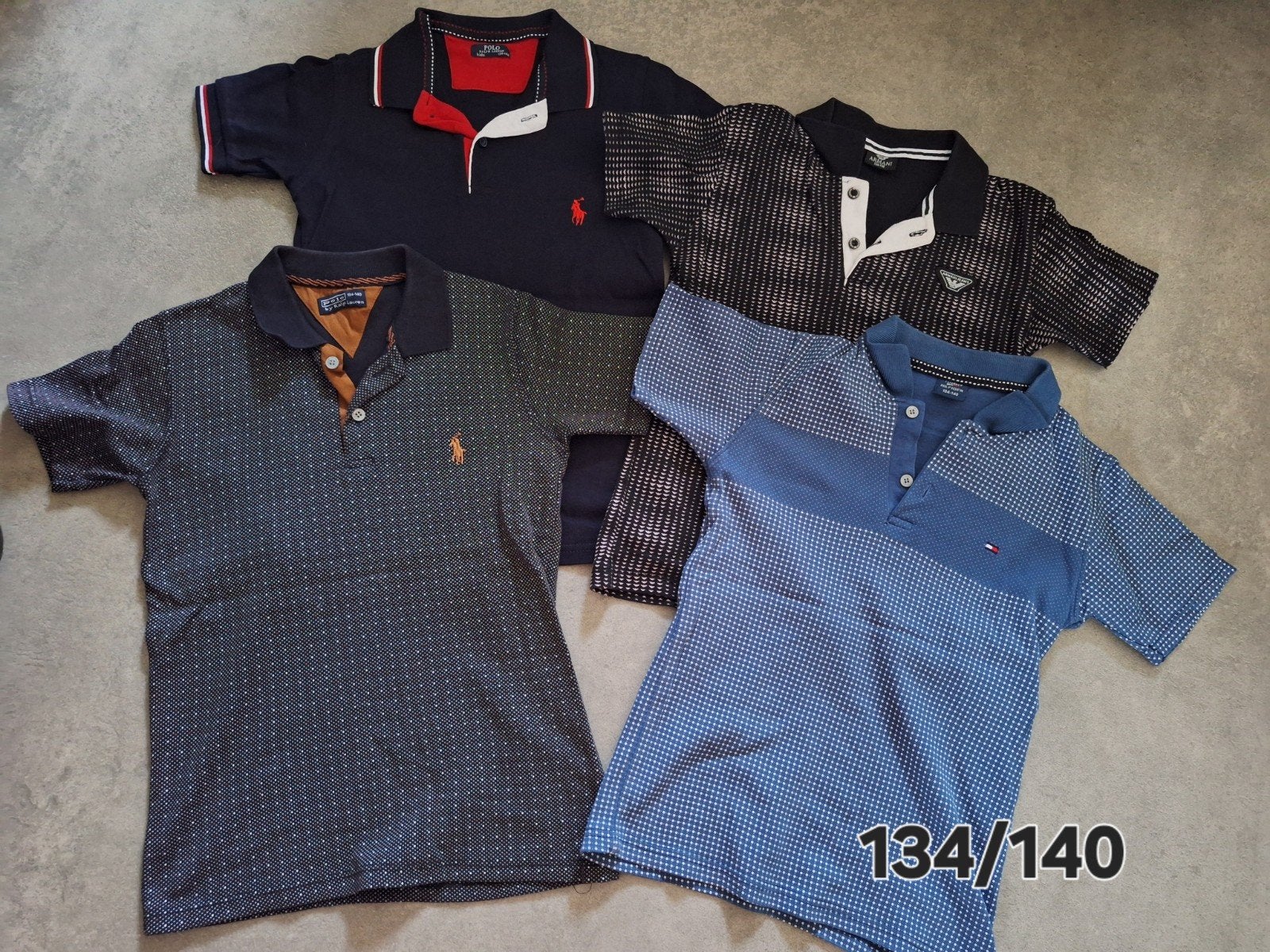 Polo's maat 134/140, Kinderen en Baby's, Kinderkleding | Maat 134, Ophalen of Verzenden, Zo goed als nieuw, Jongen, Shirt of Longsleeve