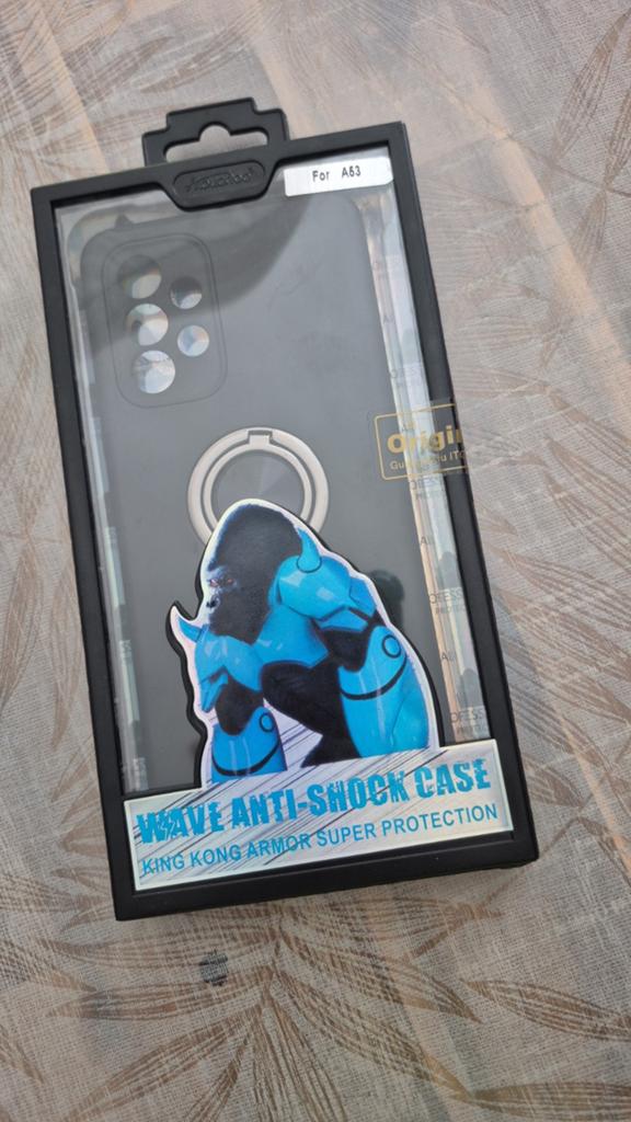 Wave Anti-Shock Case voor A53 - King Kong Armor, Ophalen of Verzenden, Nieuw, Frontje of Cover