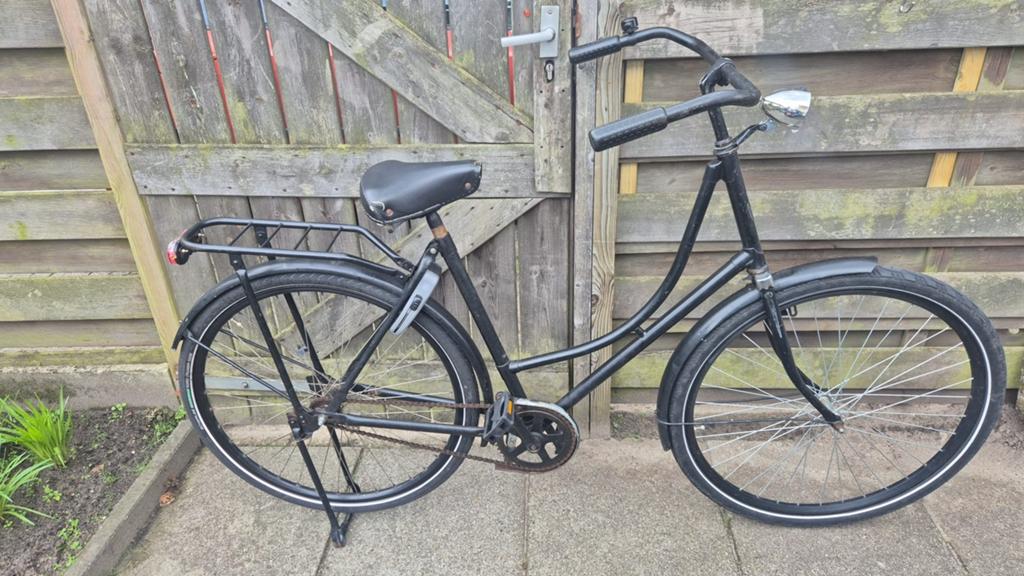 Omafiets 28 inch, 53 tot 56 cm, Ophalen of Verzenden, Zo goed als nieuw