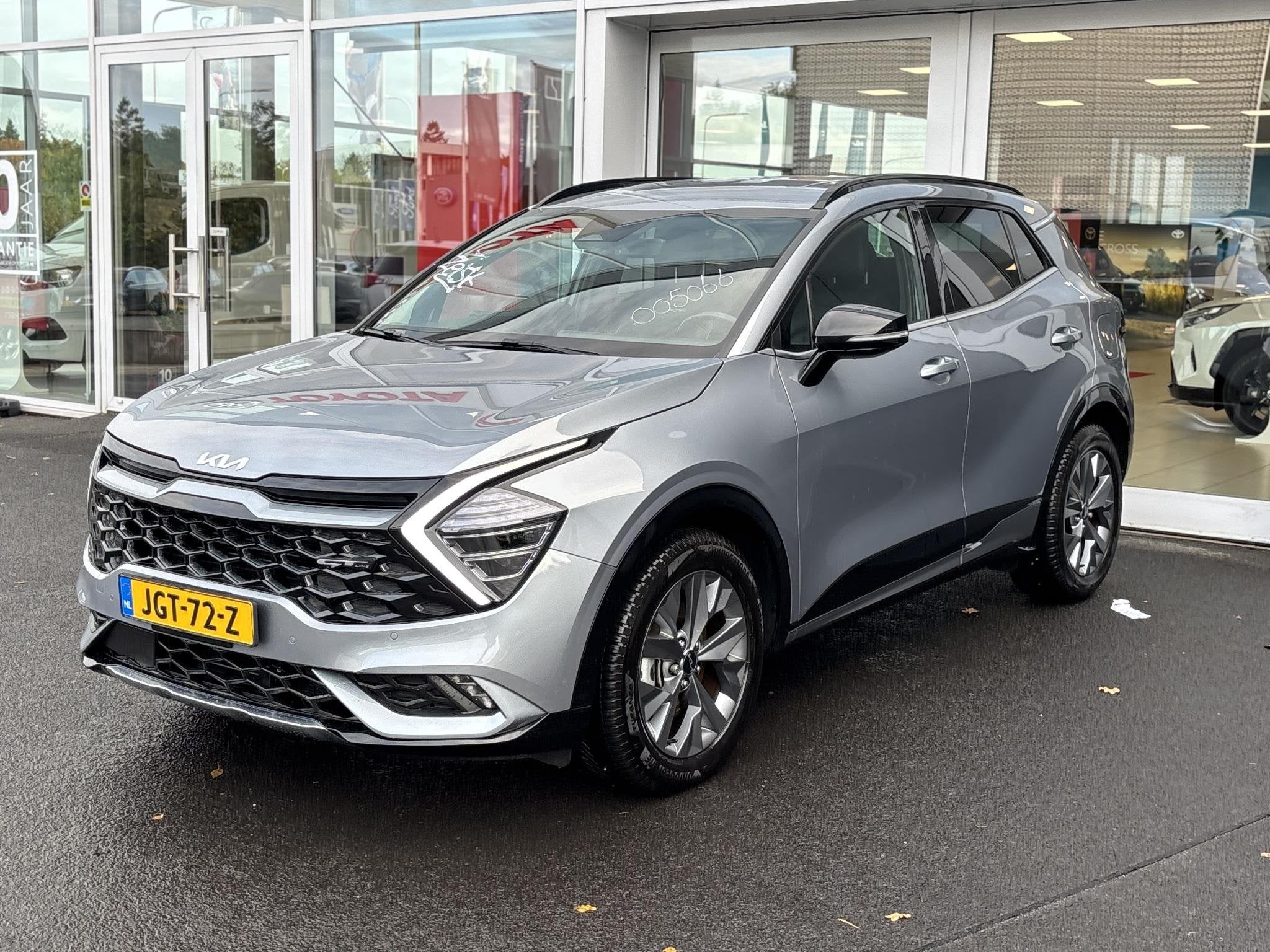 Kia Sportage 1.6 T-GDi Hybrid GT-Line Navigatie | Cruise con, Auto's, Kia, Gebruikt, Euro 6, 4 cilinders, 1650 kg