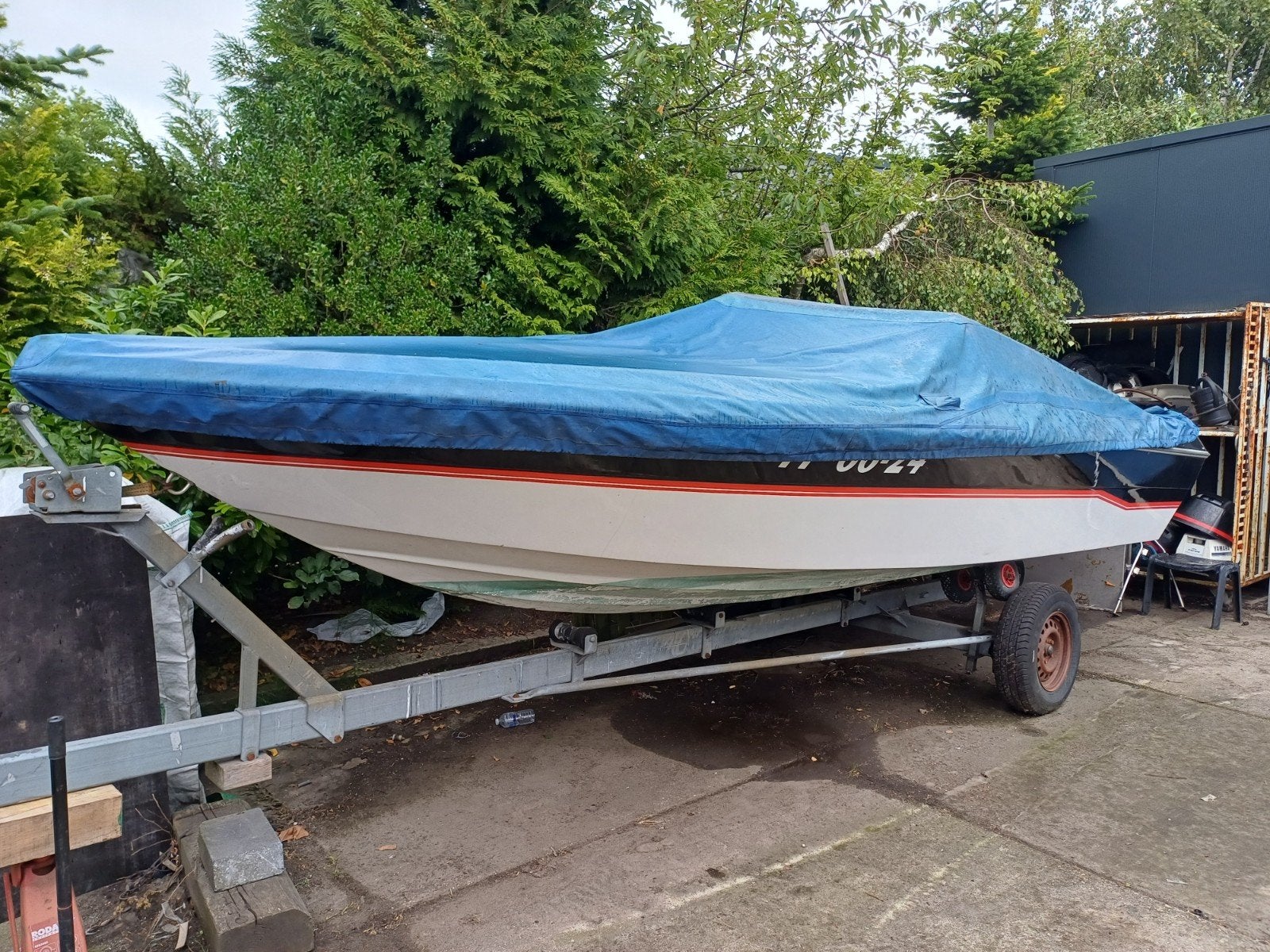 Afdekhoes 6 meter voor boot, Ophalen, Gebruikt, Overige typen