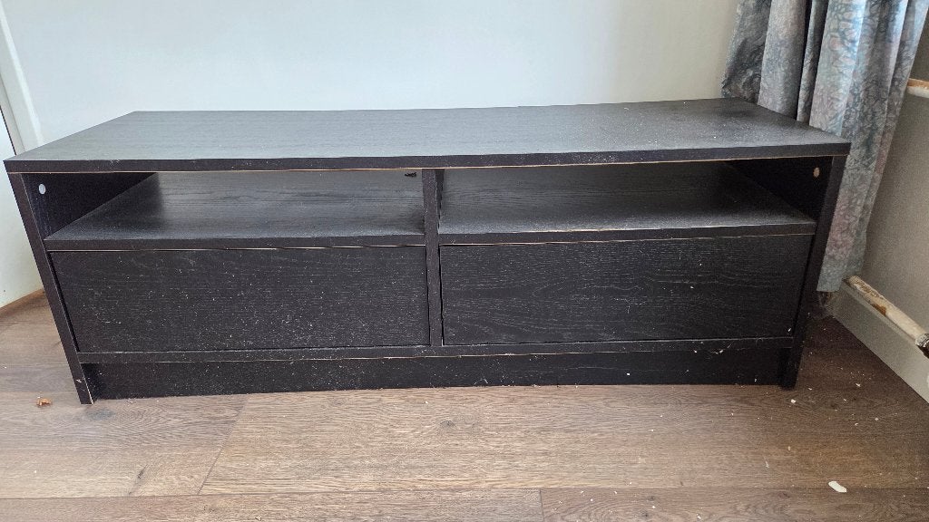 Gratis TV meubel IKEA, Ophalen, Gebruikt, 100 tot 150 cm, Minder dan 100 cm