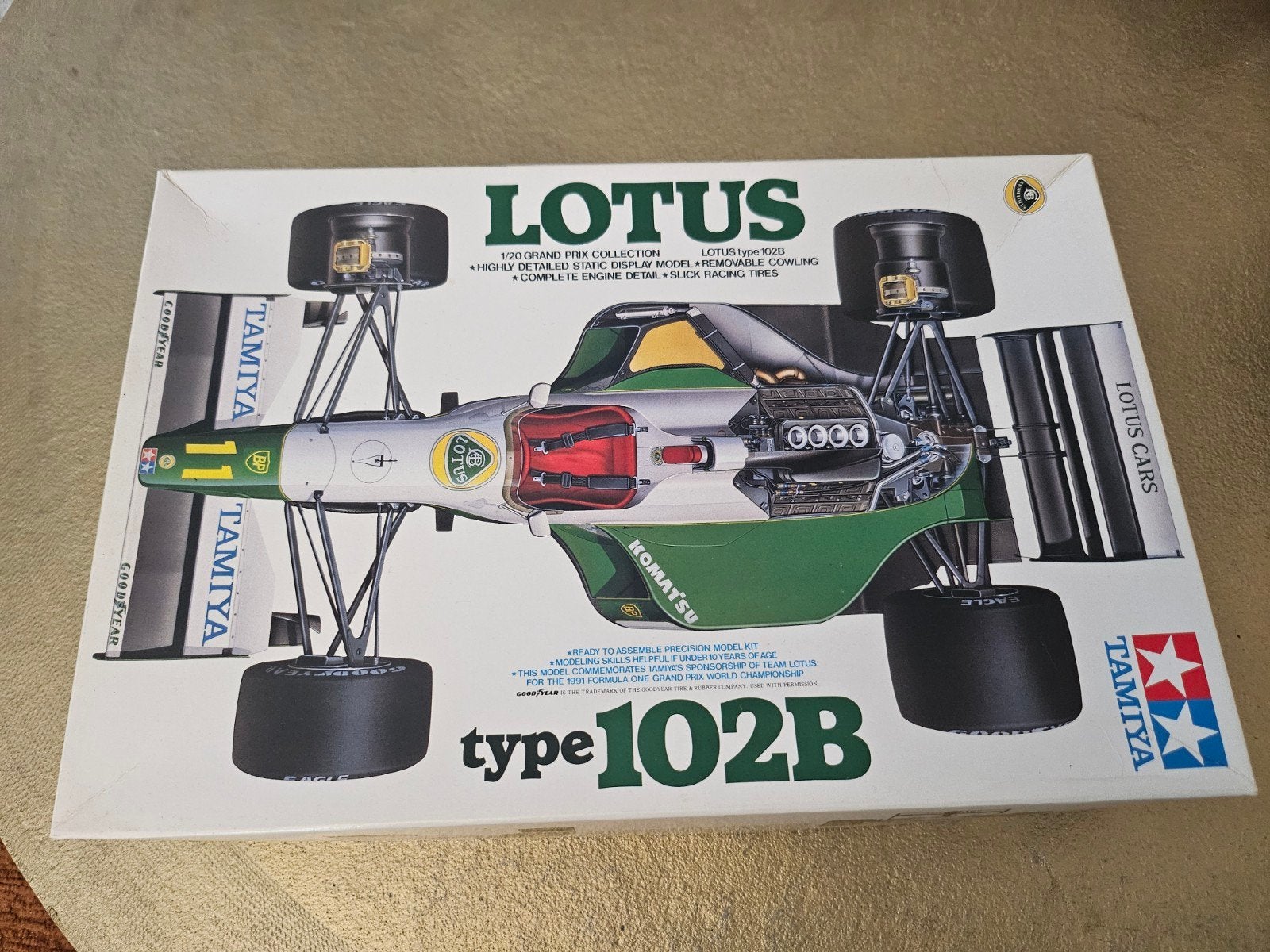 Tamiya Lotus Type 102B Formule 1 1:20, Ophalen, Auto, 1:32 tot 1:50, Nieuw