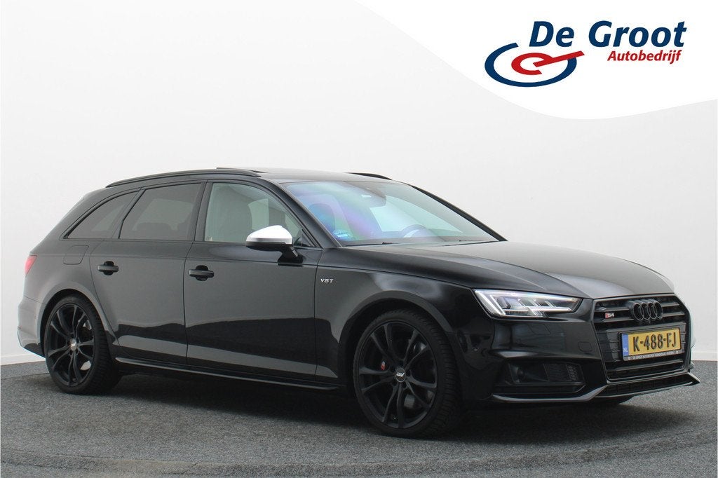 Audi S4 Avant 3.0 TFSI quattro Pro Line Plus RS Stoelen, Pan, Gebruikt, 2995 cc, 1650 kg, Zwart