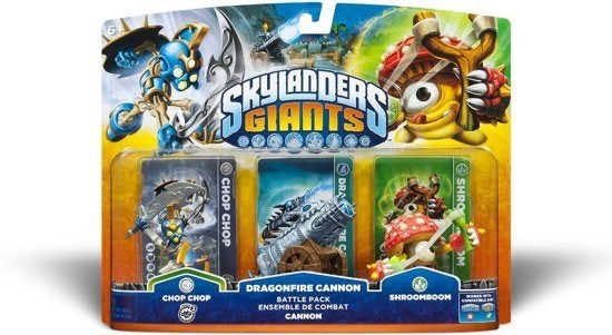 Skylanders Giants Battle Pack Chop Chop Shroomboom Dragon, Avontuur en Actie, Ophalen of Verzenden, Vanaf 3 jaar, 2 spelers