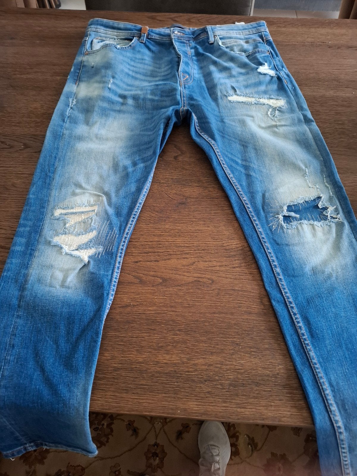 Zara Man spijkerbroek XL/34, W36 - W38 (confectie 52/54), Blauw, Ophalen of Verzenden, Zara Man