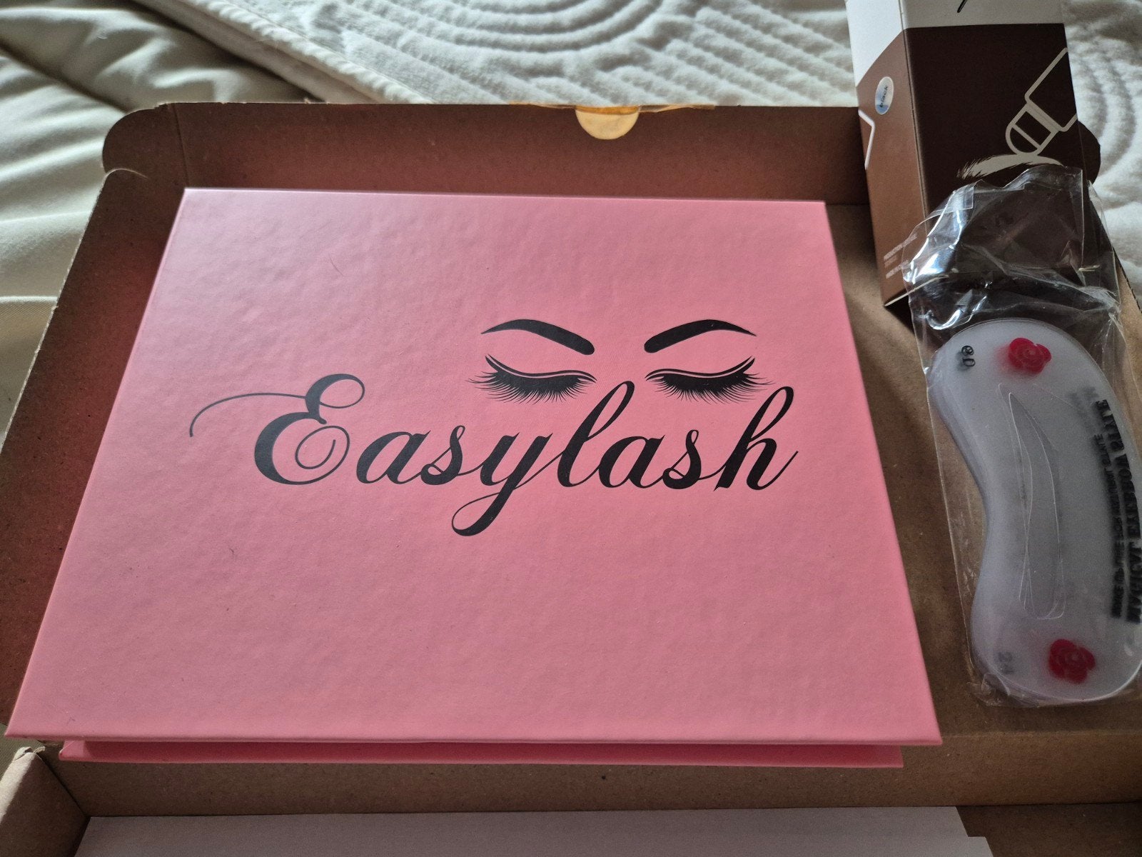 Eyelash set met 5 paar wimpers, eyeliner en pincet, Ogen, Zwart, Nieuw, Ophalen of Verzenden