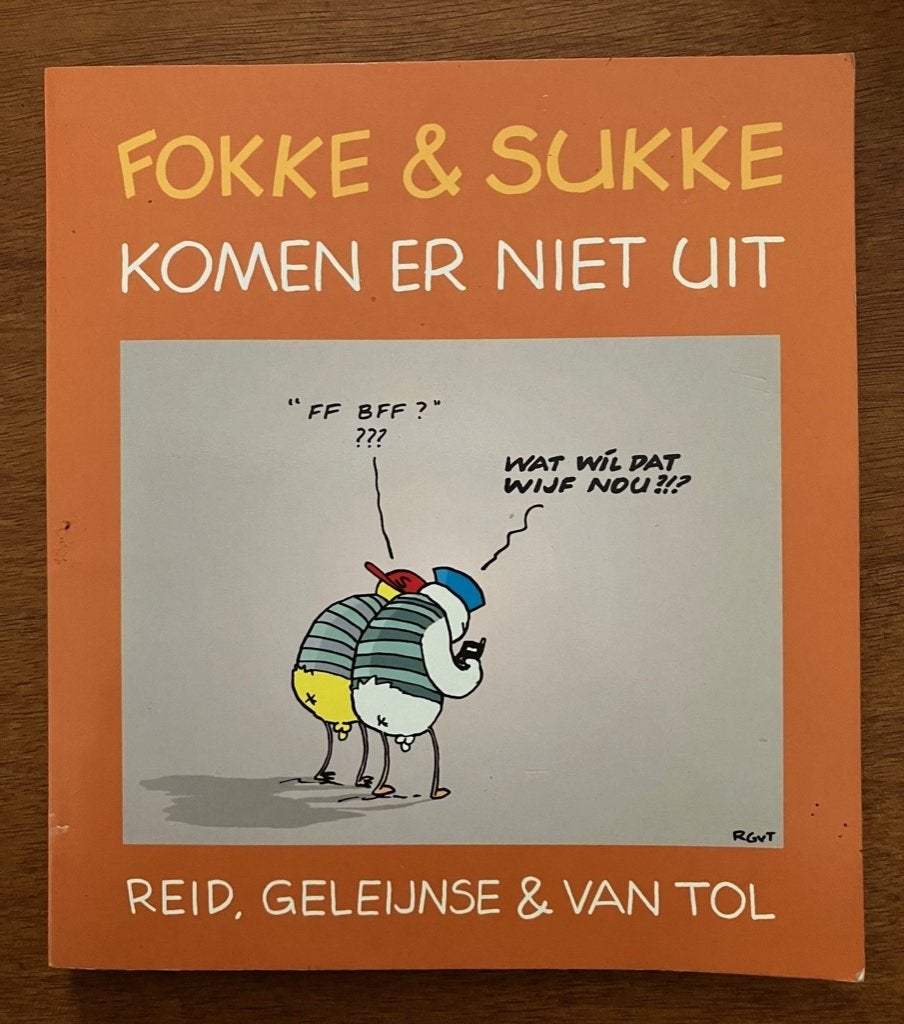 Fokke & Sukke komen er niet uit, Eén stripboek, Verzenden, Gelezen