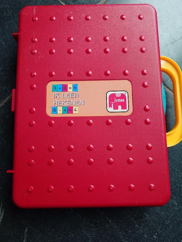 Jumbo - Ik Leer Rekenen - Educatief spel - Koffer, Ophalen of Verzenden, Gebruikt, Taal en Lezen