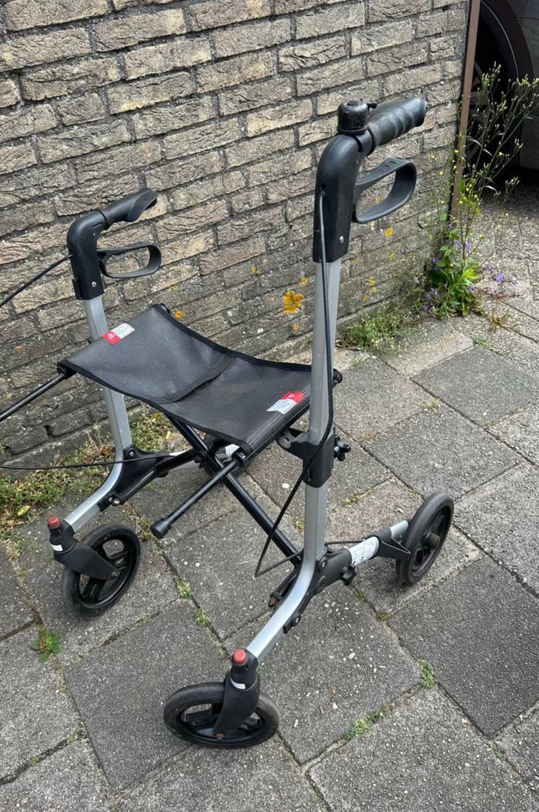 Superlicht licht gewicht rollator afneembare boodschappentas, Diversen, Ophalen of Verzenden, Lichtgewicht, Gebruikt