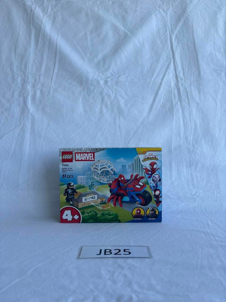LEGO Marvel set 11206 Spiderman (motor) vs Rhino - JB25, Lego, Lego, Marvel, Lego