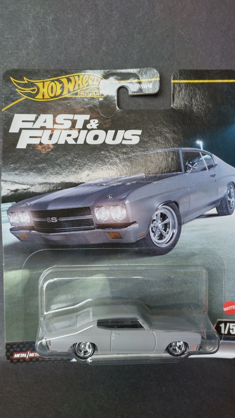 Chevrolet Chevelle Ss 1970 1:64 Hotwheels Premium Fast Pol, Auto, Verzenden, ., Nieuw