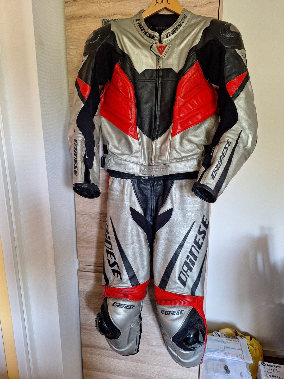 Dainese Leren combi maat 54, Motoren, Ophalen of Verzenden, Dainesse, Tweedehands, Heren