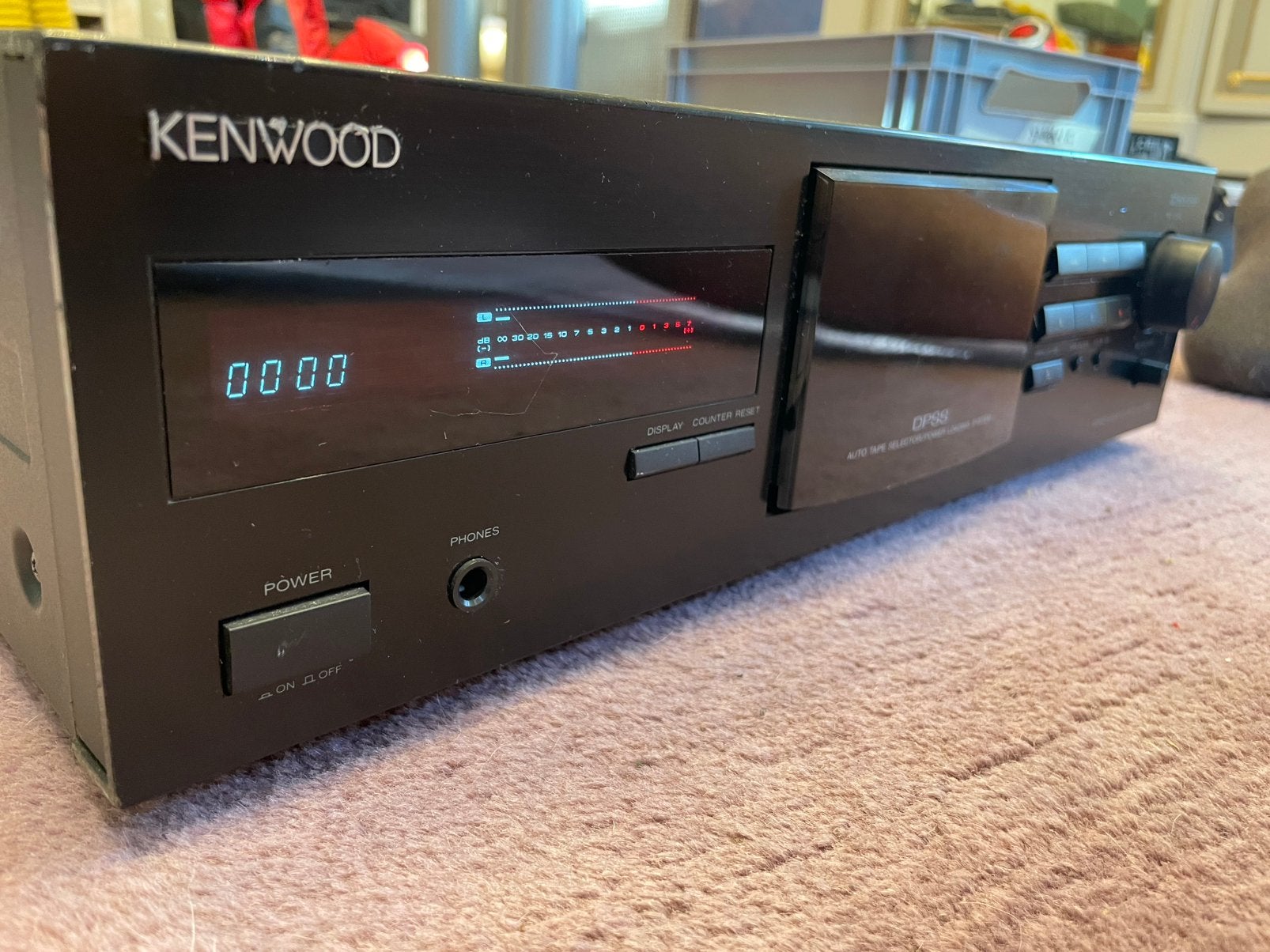 Kenwood KX-3080 stereocassettedeck – met Dolby B-C HX Pro, Audio, Tv en Foto, Ophalen, Kenwood