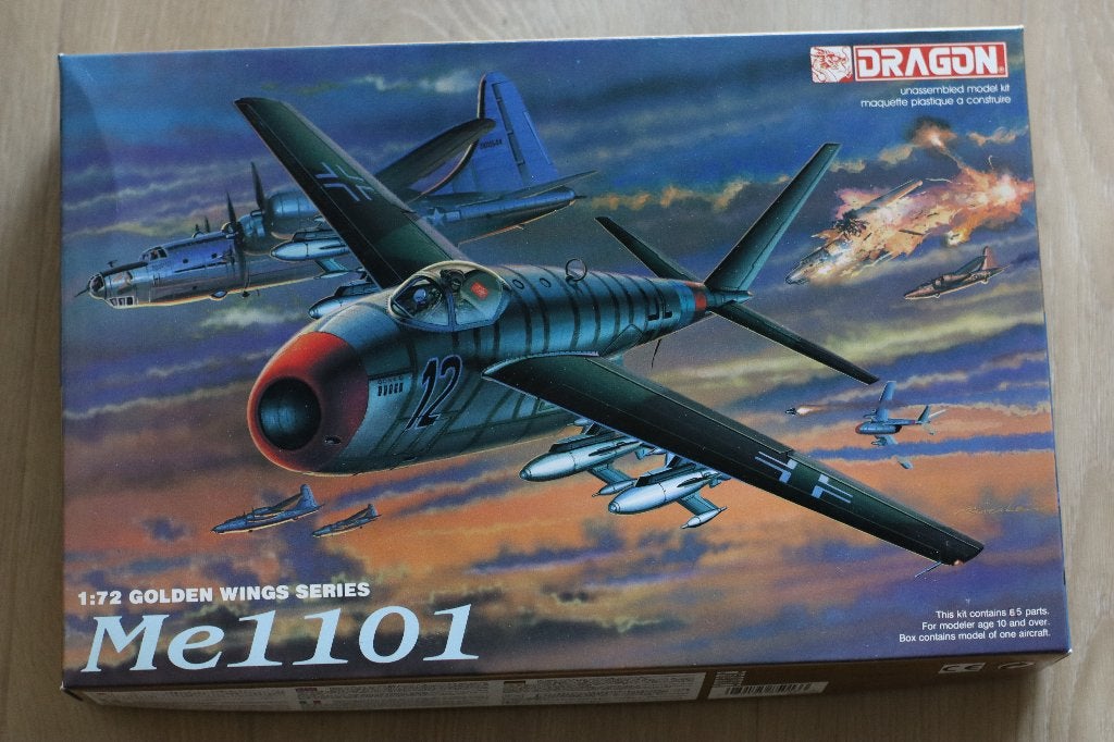 Me1101 Golden Wings Series Dragon 1/72, Overige merken, 1:72 tot 1:144, Nieuw, Ophalen of Verzenden